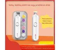 Goapa Vaikų/kūdikių elektrinė nagų priežiūros dildė