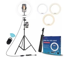 Žiedinė LED lempa Goapa Led Ring light su trikoju stovu 160 cm
