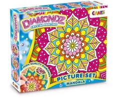 Teemantmaali komplekt Mandala - CRAZE