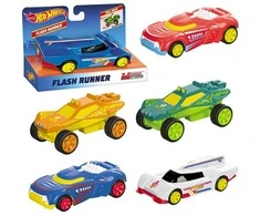 HOT WHEELS radijo bangomis valdomas džipas FLASH RUNNER 13cm 6 asortimentas
