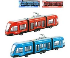 Miesto tramvajus "Metro City" su garsais ir šviesomis, Mastelis 1:16