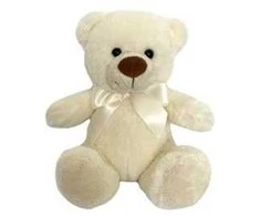 None Nežinomas Pliušinis žaislas Teddy bear, baltas, 20 cm