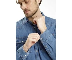 Džinsiniai marškiniai CROSS JEANS
