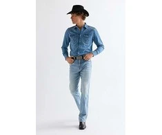 Džinsiniai marškiniai WRANGLER