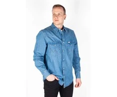 Džinsiniai marškiniai WRANGLER