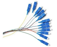 Qoltec 12 x SC/UPC šviesolaidinė košė | Vienmodis | G657A2 | 2 m
