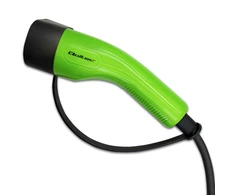 Nešiojamas elektromobilio įkroviklis Qoltec Mobile Charger for EV2in1 type2 | 7 kW | 230 V | CEE 32 A | LCD | 5 m
