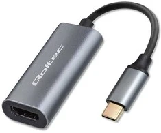 Qoltec USB-C–HDMI adapteris nešiojamajam kompiuteriui, išmaniajam telefonui