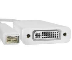 Qoltec Adapteris Mini DVI na DVI (24+5) | Full HD | 0.16m