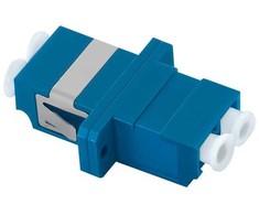Qoltec Optinio pluošto adapteris LC/UPC Duplex Singlemode