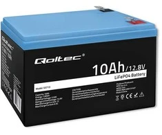Qoltec Akumuliatorius LiFePO4 Litowo-Żelazowo-Fosforanowy | 12.8V | 10Ah | 128Wh | BMS