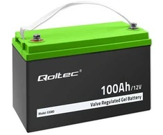 QOLTEC 53080 Gel Baterija 12V 100Ah