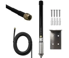 Qoltec Antena 4G LTE | 15dBi | dookólna | zewnętrzna | SMA | włókno szklane