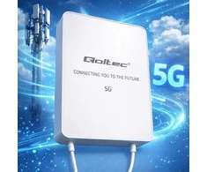 Ryšio stiprintuvas Qoltec Antena 5G LTE | SMA | 3300-3800MHz | montavimas lauke