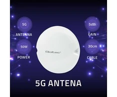 Antenos 5g lte lubinės 5dbi 50w vidaus Qoltec