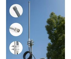 Qoltec Antena LoRa | 12dBi | dookólna | zewnętrzna | włókno szklane | 868 MHz | 1.5m