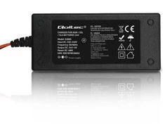Qoltec automatinė kroviklis do akumulatora AGM GEL STD | Prostownik 24V | 2A | 48W | LED | Kabelis 1.8m