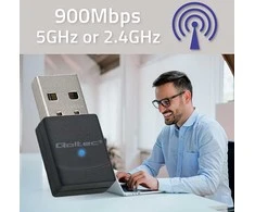 Belaidis WiFi 6 tinklo adapteris – USB 2.0 – Qoltec 56984