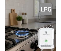 Qoltec Propano-butano dujų nuotėkio jutiklis | SND detektorius | 85db signalizacija | LED