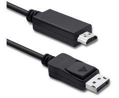 QOLTEC 50437 kabelis DisplayPort v1.2 / HDMI 4Kx2K 3m