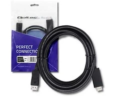QOLTEC 50437 kabelis DisplayPort v1.2 / HDMI 4Kx2K 3m