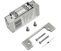 Qoltec Elektrozaczep symetryczny rygiel | 12V | Nerūdijantis plienas