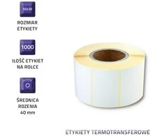 QOLTEC 51884 Qoltec Terminio perdavimo etiketės 50 x 30mm 1000szt.