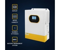 Qoltec Hybrid Off-Grid saulės keitiklis 3,5kVA| 3,5 kW | 100A | MPPT | LCD | BMS | Sine