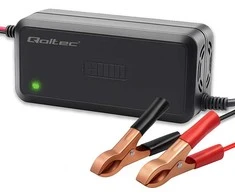 „Qoltec“ išmanusis mikroprocesorius 12 V | 5 A | AGM GEL SLA akumuliatorių įkroviklis | 6 pakopų įkrovimas