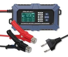 Qoltec Intelektualus mikroprocesorius kroviklis su akumuliatoriaus testeriu ir 12V remonto funkcija | 6A | LCD | AGM LiFePO4 GEL akumuliatoriaus įkroviklis