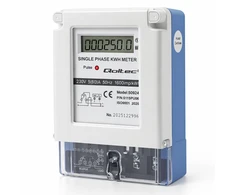 Qoltec Jednofazowy elektroninis licznik prądu | miernik zużycia energii | 230V | 5(60)A | LCD