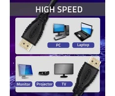 „Qoltec“ didelės spartos HDMI kabelis su Ethernet 2 m