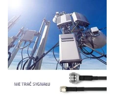 QOLTEC 57030 RG58 bendraašis kabelis N, RP-SMA kištukas, 1 m