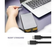 Qoltec Cable USB 2.0 Type C Male | USB 2.0 Type C Male | 0,5 m | Juodas