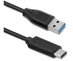 QOLTEC 50492 kabelis USB 3.1 tipo C kištukas USB 3.0 A kištukas 1,5 m