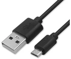 Qoltec Kabelis USB A męski | micro USB B męski | 0.5m | BULK