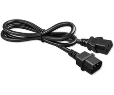 Qoltec Maitinimo kabelis IEC C13-C14 3x0.75mm² 2m