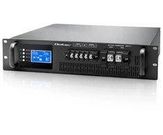 Qoltec Maitinimo šaltinis awaryjny UPS Pure Sine Wave do RACK | 3kVA | 3000W | PF 1.0 | LCD | EPO | USB | On-line | Kompatybilność su LiFePO4 AGM GEL