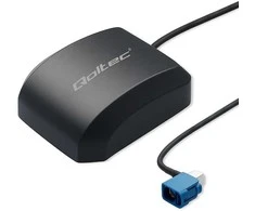Qoltec Mobilna Antena GPS GLONASS su podstawą magnetyczną | dookólna | 28dBi | FAKRA