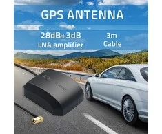 „Qoltec“ mobilioji GPS GLONASS antena su magnetiniu pagrindu | Visakryptė | 28 dBi | SMA RA