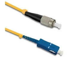 Qoltec FC/UPC – SC/UPC šviesolaidinis pataisos laidas | Vienmodis | 9/125 | G652D | Simplex | 20m
