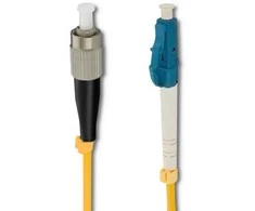 Qoltec FC/UPC – LC/UPC šviesolaidinis pataisos laidas | Vienmodis | 9/125 | G652D | Simplex | 20m