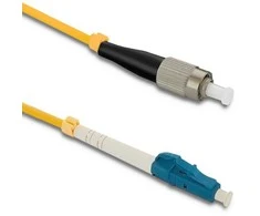 Qoltec FC/UPC – LC/UPC šviesolaidinis pataisos laidas | Vienmodis | 9/125 | G652D | Simplex | 20m