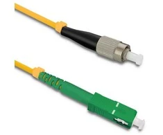 Qoltec FC/UPC – SC/APC šviesolaidinis pataisos laidas | Vienmodis | 9/125 | G652D | Simplex | 15m