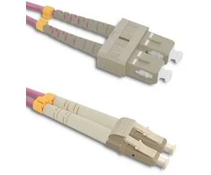 Qoltec Optinis Patchcord LC / UPC - SC / UPC MM 50 / 125 OM4 2m (54349)