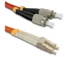 „Qoltec“ šviesolaidinis laidas LC/UPC - FC/UPC | Daugiarežimas | 50/125 | OM2 | Dvipusis | 3 m