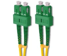 Qoltec SC/APC šviesolaidinis pataisymo laidas - SC/APC | Vienmodis | 9/125 | G652D | Dvipusis | 3 m