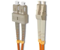 QOLTEC 54039 Qoltec Optic Patchcord SC/UPC - LC/UPC Multimode 50/125 OM2 Duplex 1m