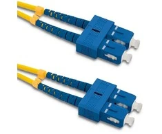 Qoltec OPTIX Šviesolaidinis jungiamasis laidas SM SC/UPC-SC/UPC DUPLEX 3m