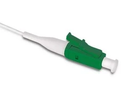 Qoltec Fiber Optic Pigtail LC/APC | Vienmodis | 9/125 | G652D | 1m